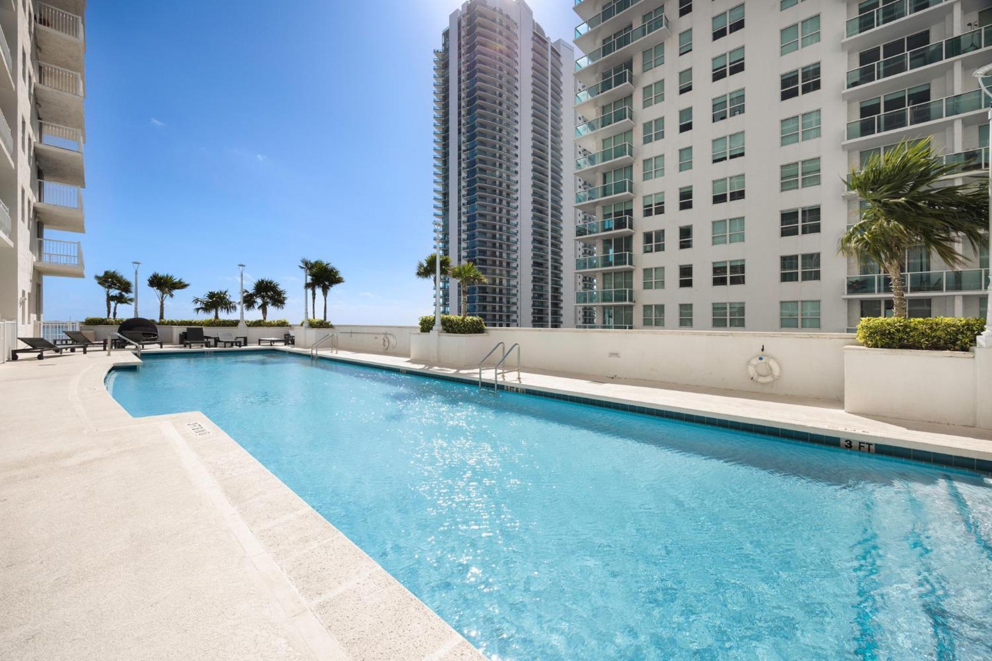 Two Bedroom Oceanview Apartment In Brickell Miami Exterior foto