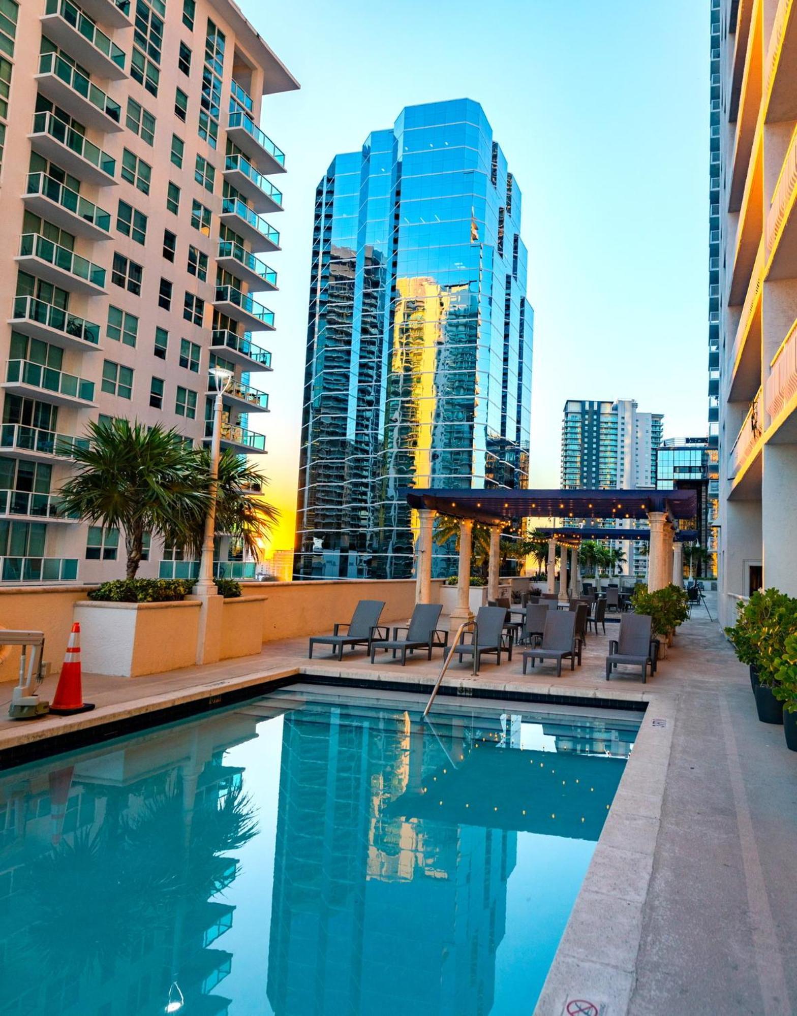 Two Bedroom Oceanview Apartment In Brickell Miami Exterior foto